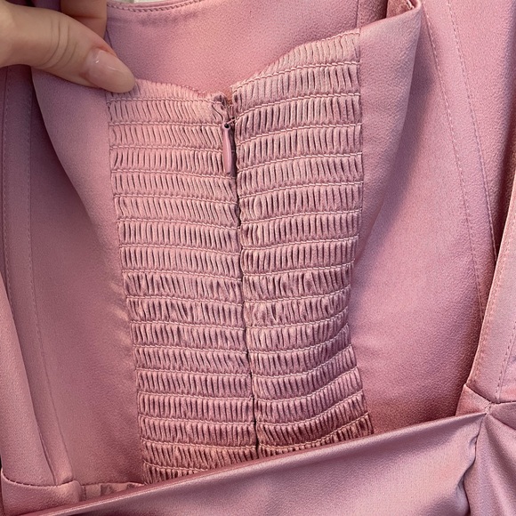 V. Chapman Elegant Pink Strapless Dress - Picture 8 of 11